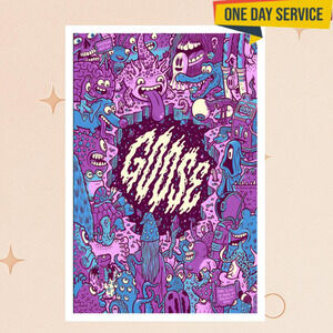 Goose June 3 2025 Brooklyn Bowl Las Vegas Nv Poster